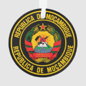 Mosambik RundEmblem Ornament (Rückseite)