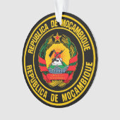 Mosambik RundEmblem Ornament (Vorderseite)
