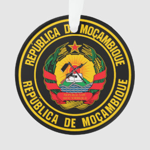 Mosambik RundEmblem Ornament