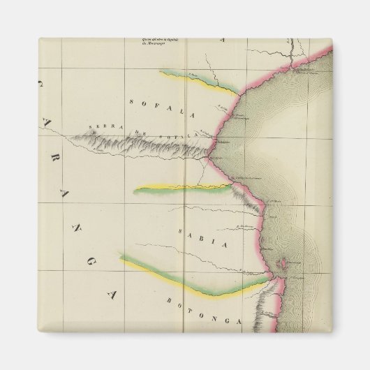 Mosambik, Simbabwe 49 Magnet (Vorne)