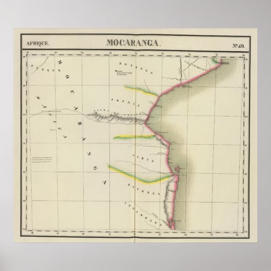 Mosambik, Simbabwe 49 Poster (Vorne)