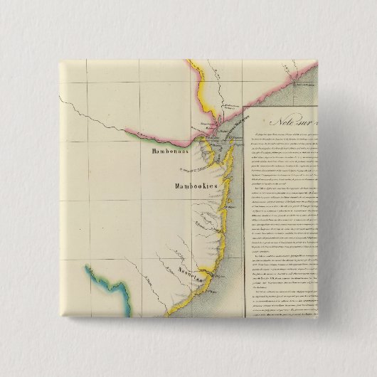 Mosambik, Südafrika 52 Button (Vorderseite)