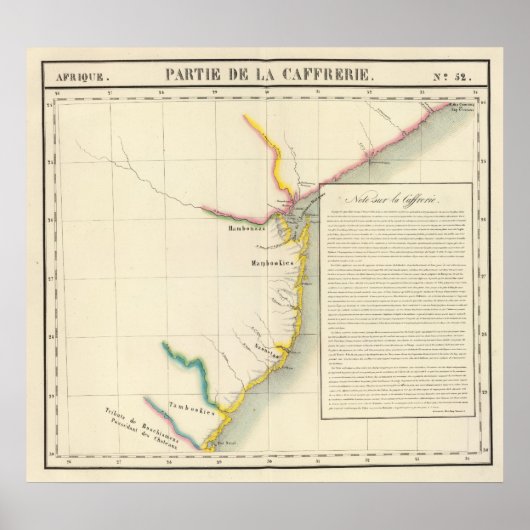 Mosambik, Südafrika 52 Poster (Vorne)