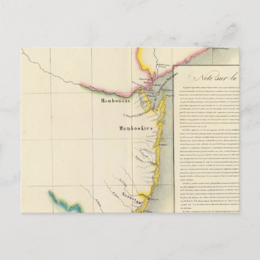 Mosambik, Südafrika 52 Postkarte (Vorderseite)