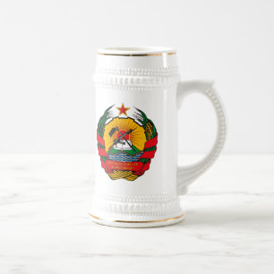 Mosambik-Wappen Tasse