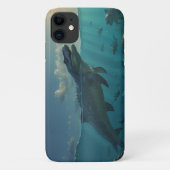 Mosasaur (Dinosaurier Art) Tasse Case-Mate iPhone Hülle (Rückseite)