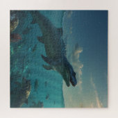 Mosasaur (Dinosaurier Art) Tasse Puzzle (Horizontal)