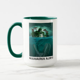 Mosasaurus Alert! Jurassic World Dino Tasse