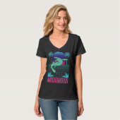 Mosasaurus Dino Future Paleontologe Dinosaur T-Shirt (Vorderseite Vollansicht)