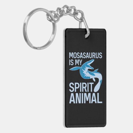 Mosasaurus Dinosaur Unterwasserarchäologie Ozean Schlüsselanhänger (Vorderseite links)