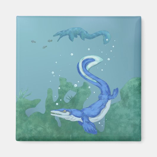 Mosasaurus Magnet (Vorne)