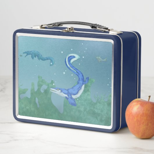 Mosasaurus Metall Brotdose (Beispiel)