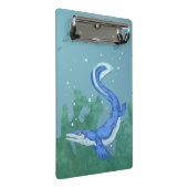 Mosasaurus Mini Klemmbrett (Schrägansicht)