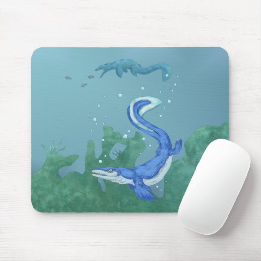 Mosasaurus Mousepad (Mit Mouse)
