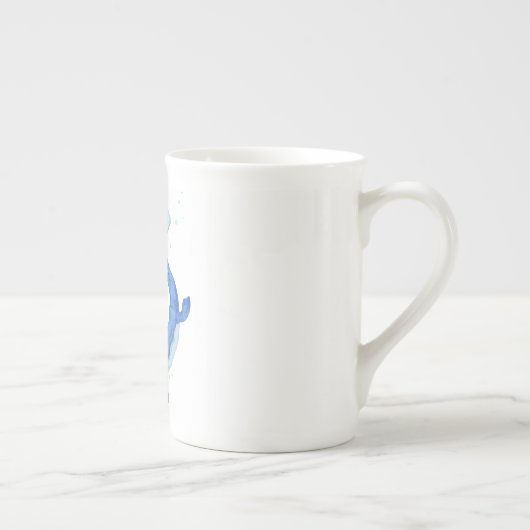 Mosasaurus Porzellantasse (Rechts)