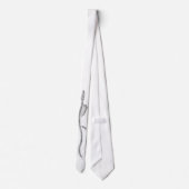 Mosasaurus Skeleton antiker Druck Krawatte (Rückseite)