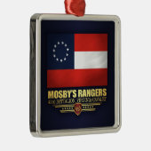 Mosby's 43. Bataillon, Virginia Cavalry Silbernes Ornament (Rechts)