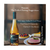 Moscato Wine Pairing Guide/Mastering the Kitchen Fliese (Vorderseite)