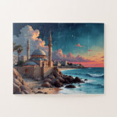 Moschee Abend 2 Puzzle (Horizontal)