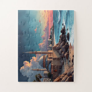 Moschee Abend 2 Puzzle