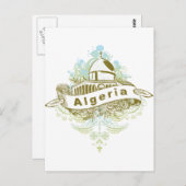 Moschee Algerien Postkarte (Vorne/Hinten)
