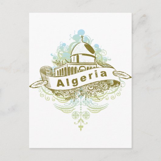 Moschee Algerien Postkarte (Vorderseite)