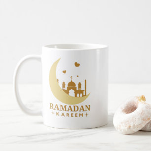 Moschee Crescent Moon Ramadan Kareem -2023- Kaffeetasse