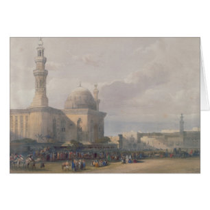 Moschee des Sultans Hasan von großem quadratische