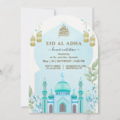 Moschee Eid al Adha Abendessen Einladung (Vorderseite)
