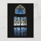 Moschee Foyer Fenster 2 Postkarte (Vorderseite)