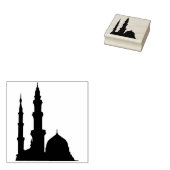 Moschee Gebäude Art Briefmarke Gummistempel (Stempel)