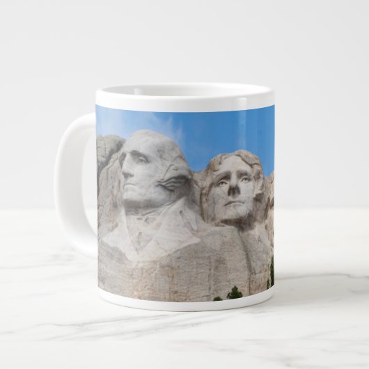 Moschee im Frühling Jumbo-Tasse (Vorderseite Links)