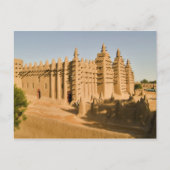 Moschee in Djenne, ein klassisches Beispiel Postkarte (Vorderseite)