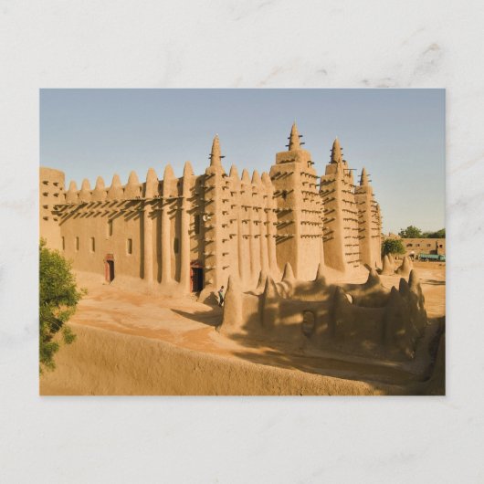 Moschee in Djenne, ein klassisches Beispiel Postkarte (Vorderseite)