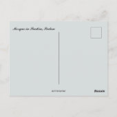 Moschee in Suakin Postkarte (Rückseite)