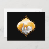 Moschee Islam Muslim Allah Ramadan Hajj Mecca Gesc Postkarte (Vorne/Hinten)