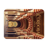 Moschee-Kathedrale von Córdoba Spanien Magnet (Horizontal)