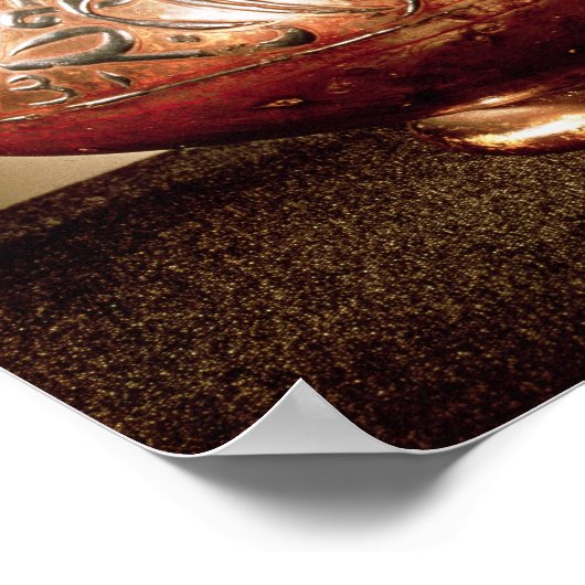 Moschee-Lampe mit emaillierter Dekoration in Insch (Ecke)