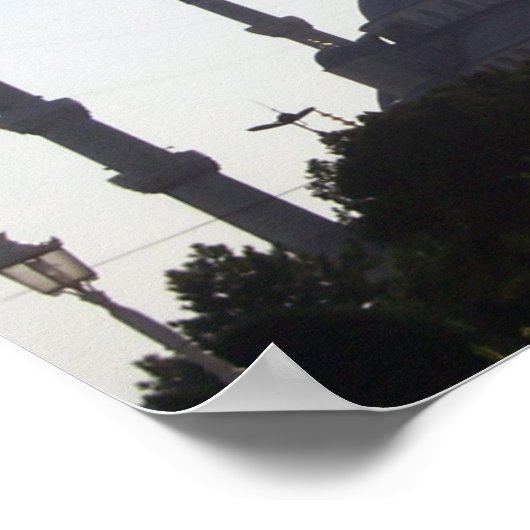 Moschee Minarets und mehr Poster (Ecke)