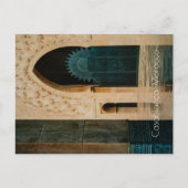 Moschee nach dem Regen, Casablanca, Marokko Postkarte (Vorderseite)