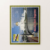 Moschee Omar Ali Saifuddien - Puzzle (Vertikal)