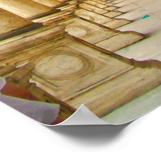 Moschee Poster (Ecke)