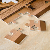 Moschee Putrajaya Malaysia Sehenswürdigkeit. Puzzle (Seite)