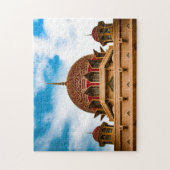 Moschee Putrajaya Malaysia Sehenswürdigkeit. Puzzle (Vertikal)