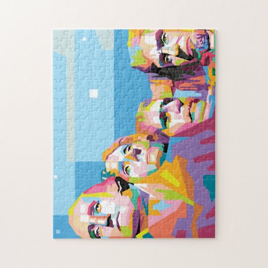 Moschee Rushmore Süd Dakota Pop Puzzle (Vertikal)