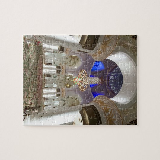 Moschee Scheichs Zayed in Abu Dhabi Puzzle (Horizontal)