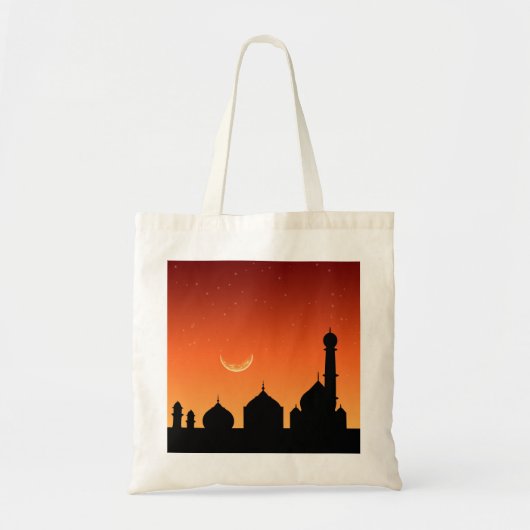 Moschee Silhouette Abend Sky - Tasche des Haushalt (Vorne)