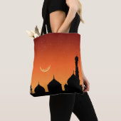 Moschee Silhouette Abend Sky - Totbeutel Tasche (Von Nahem)
