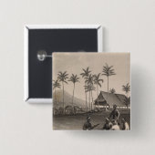 Moschee, Sooloo, Philippinen Button (Vorne & Hinten)