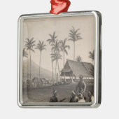 Moschee, Sooloo, Philippinen Ornament Aus Metall (Links)